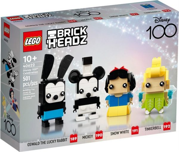 Lego 40622 BrickHeadz 100 Jähriges Disney Jubiläum