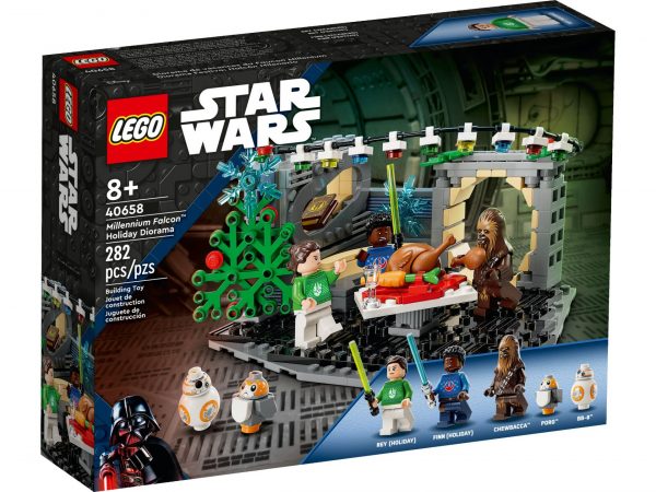 Lego 40658 Millennium Falcon Weihnachtsdiorama Legamo