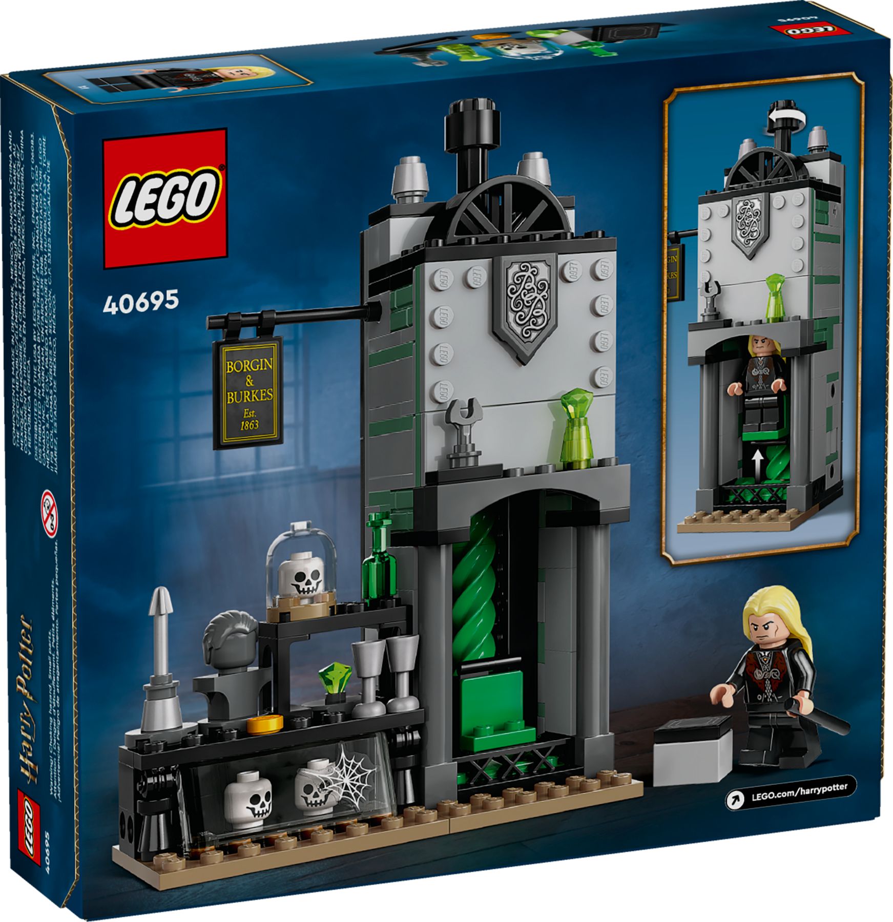 Lego 40695 Borgin und Burkes Flohnetzwerk legamo