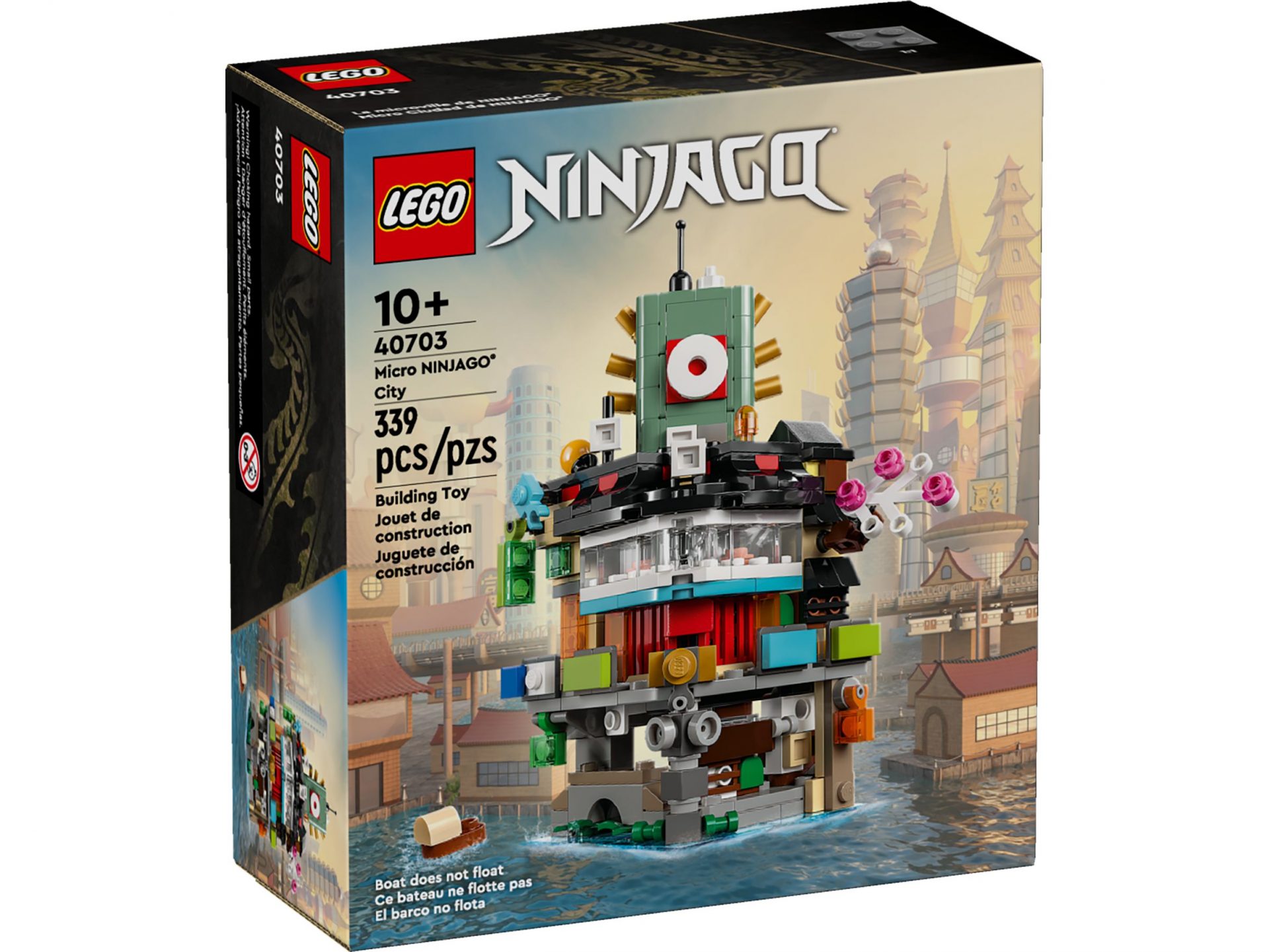 Lego 40703 Mikro Modell von NINJAGO City legamo