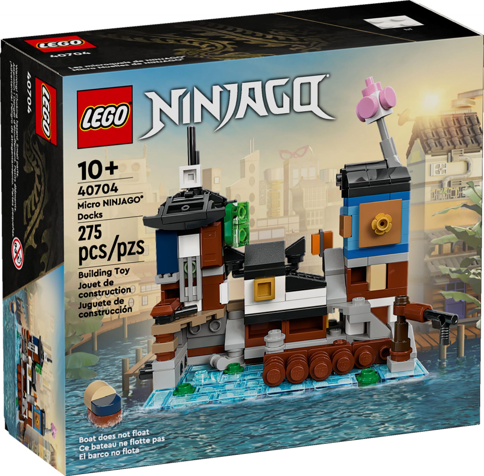 Lego 40704 Mikro Modell des NINJAGO Hafen legamo