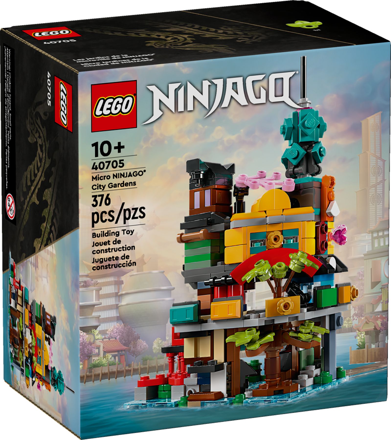 Lego 40706 Mikromodell der Märkte von NINJAGO City legamo