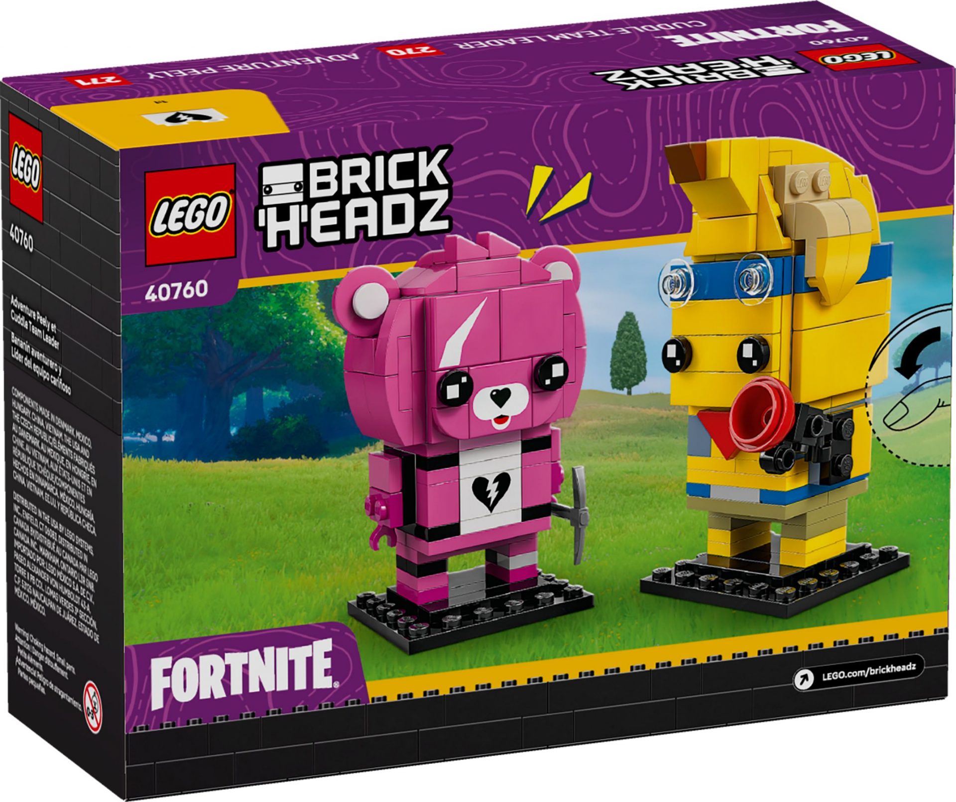 LEGO BrickHeadz 40760 Abenteuer-Schali und Kuschelbeauftragte – Bild 5