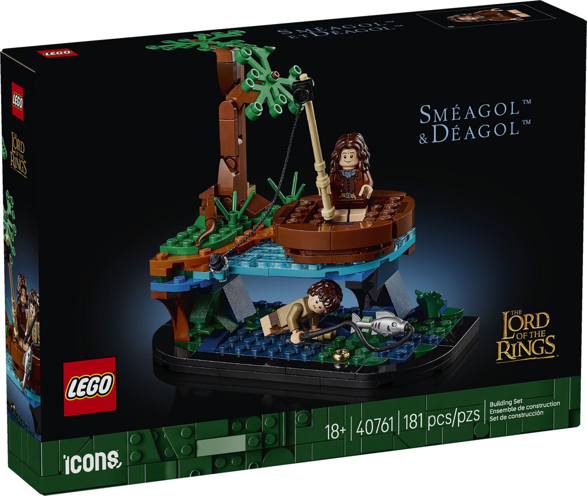 Lego 40761 Der Herr Der Ringe Sméagol & Déagol Legamo