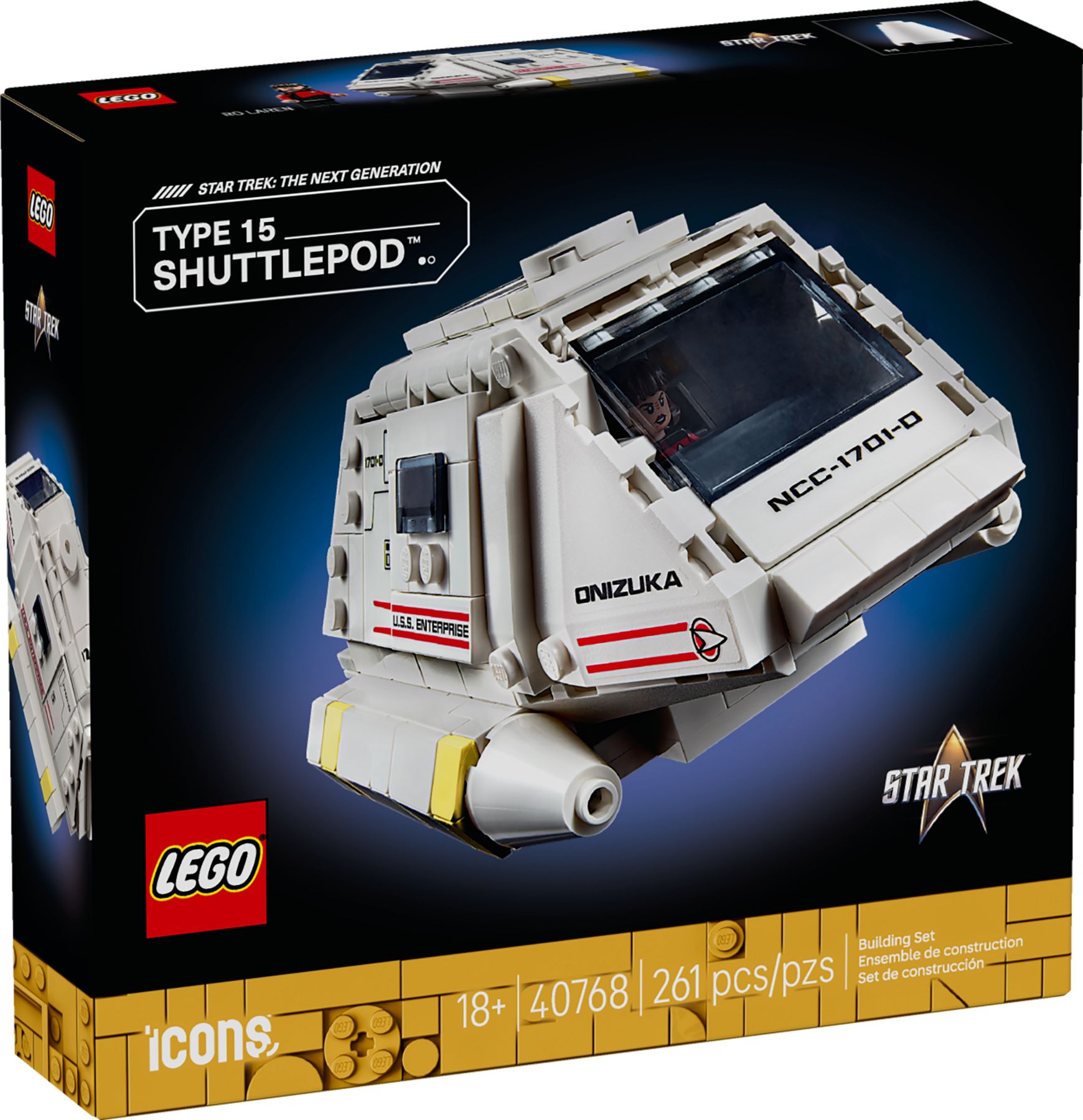 LEGO 40768 Star Trek: Type-15 Shuttlepod