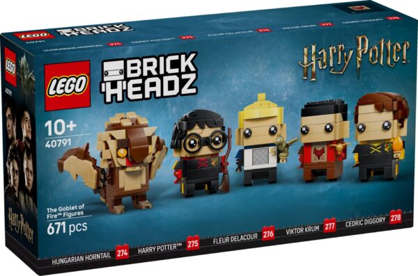 LEGO BrickHeadz 40791 Figuren aus Harry Potter und der Feuerkelch