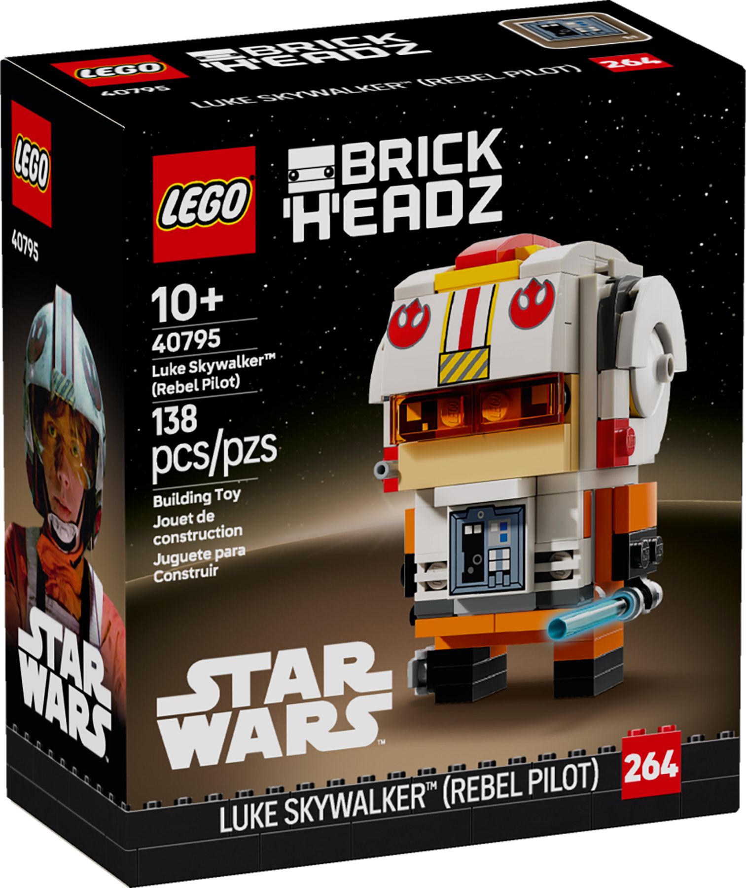 LEGO BrickHeadz 40795 Luke Skywalker (Rebellenpilot)
