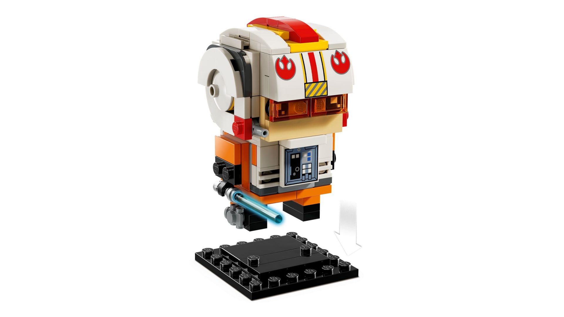 LEGO BrickHeadz 40795 Luke Skywalker (Rebellenpilot) – Bild 4