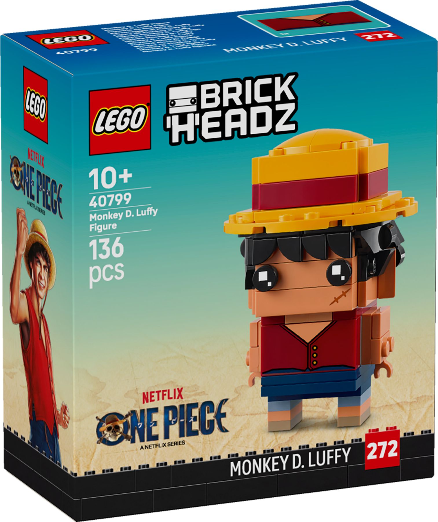 LEGO 40799 Monkey D. Luffy Figur
