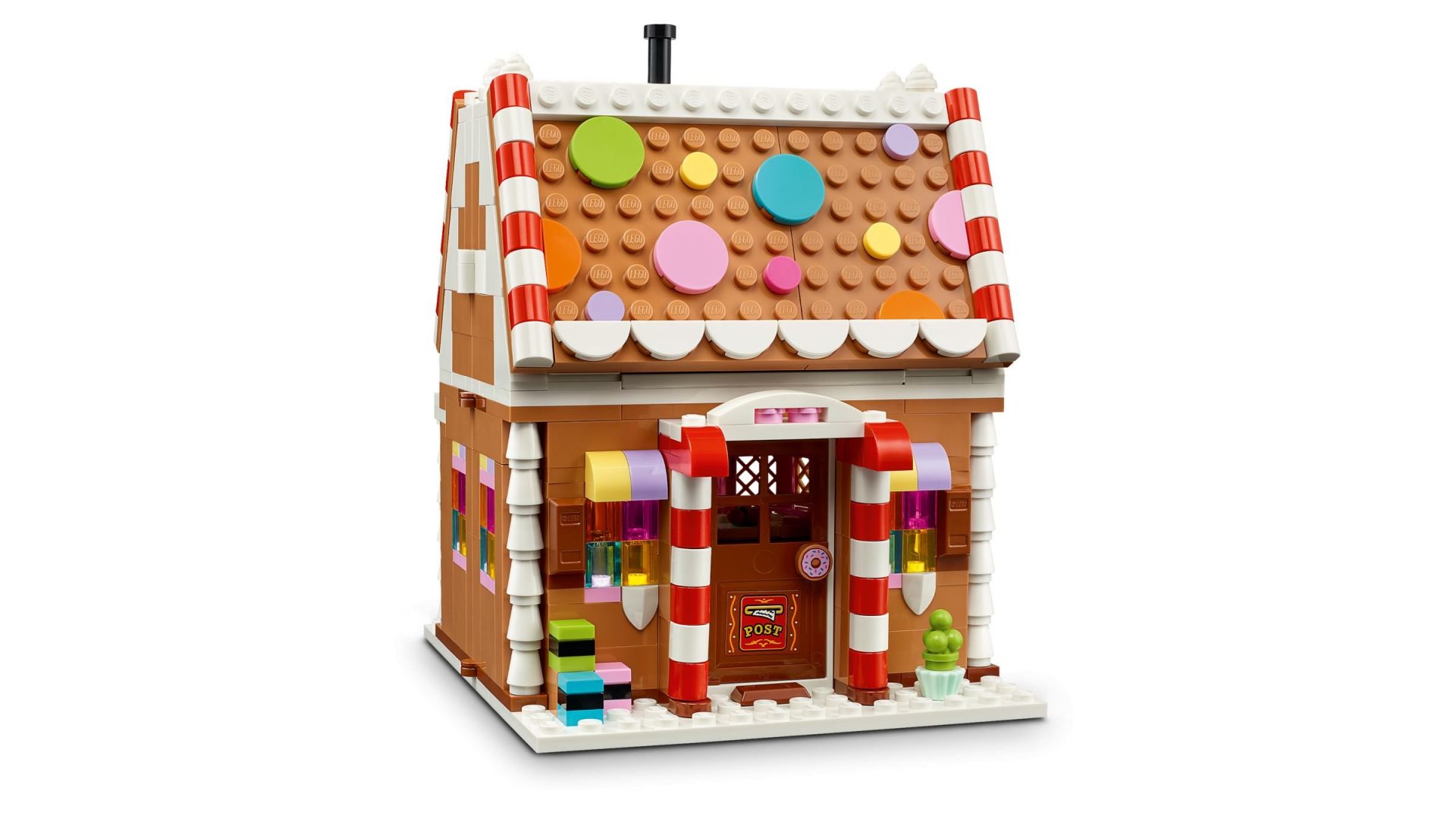 LEGO 40809 Weihnachtliches Lebkuchenhaus – Bild 4