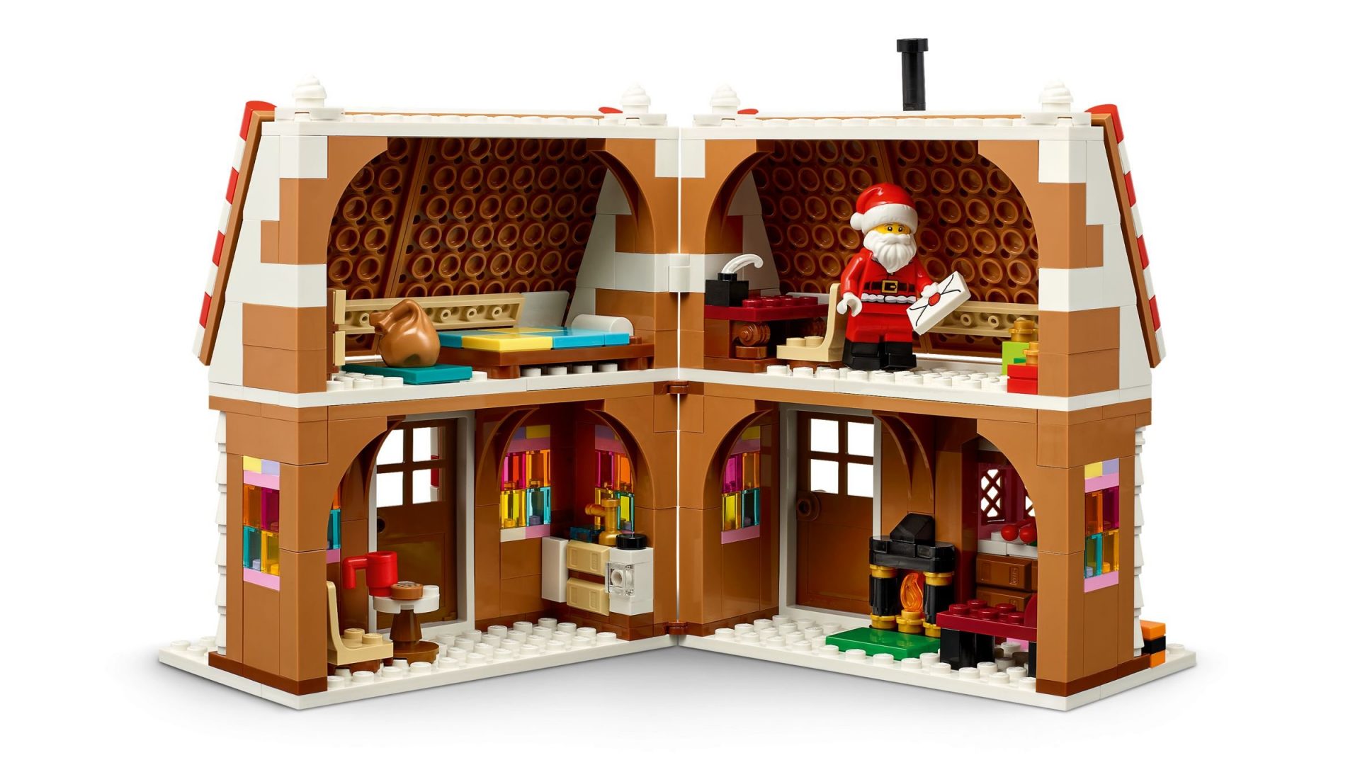 LEGO 40809 Weihnachtliches Lebkuchenhaus – Bild 5