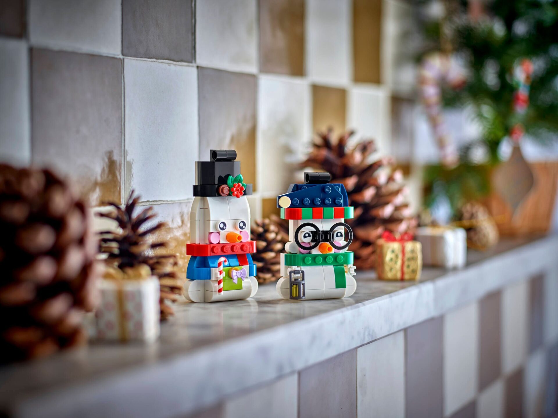 LEGO 40812 Deko-Schneemänner – Bild 4