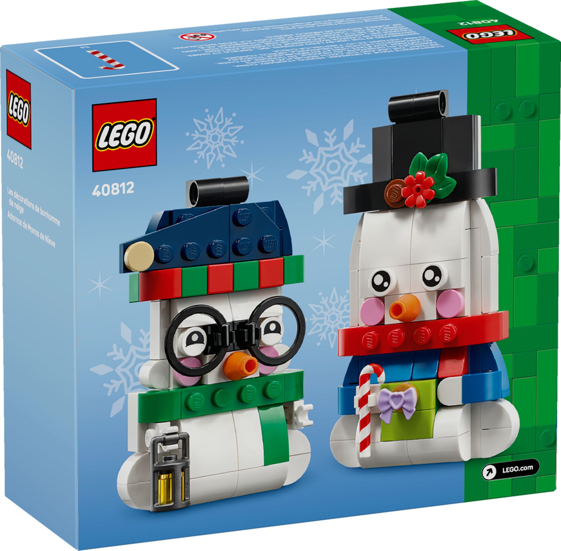 LEGO 40812 Deko-Schneemänner – Bild 6