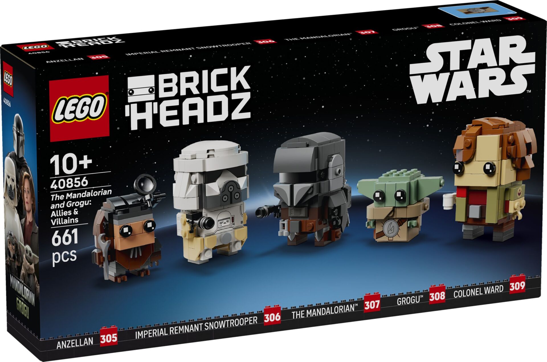 LEGO 40856 The Mandalorian and Grogu: Verbündete und Bösewichte