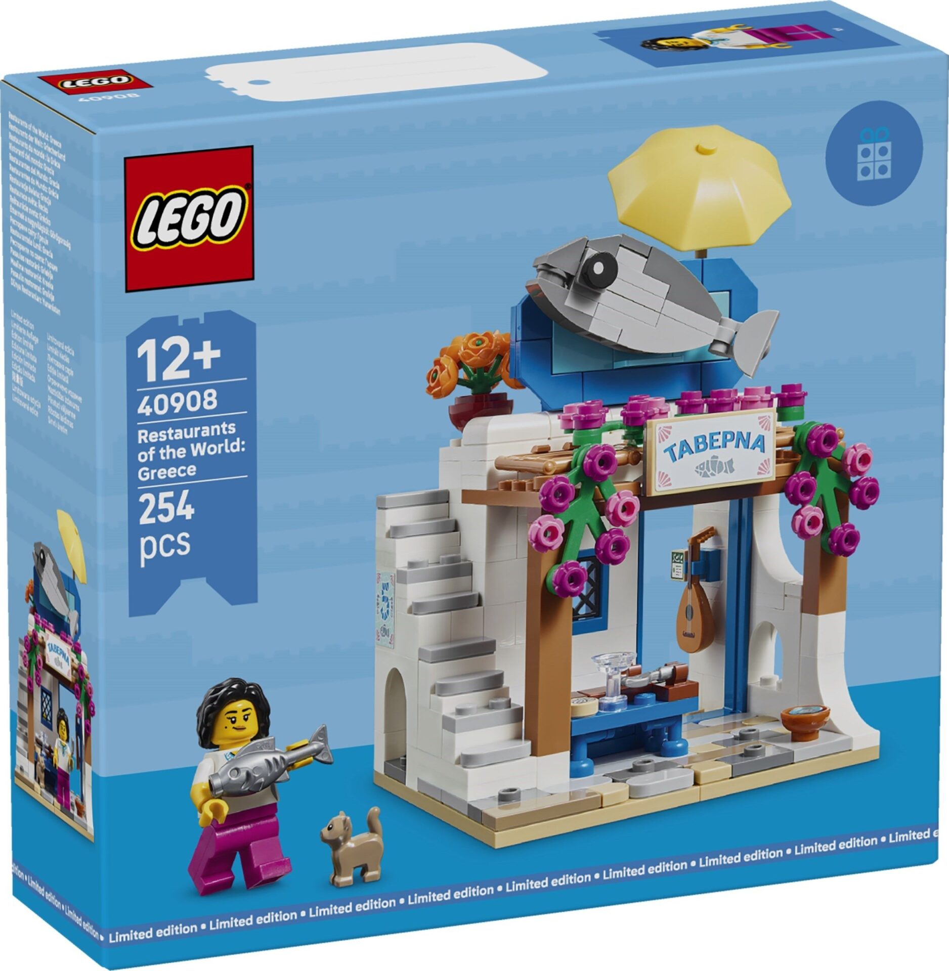 LEGO 40908 Restaurants der Welt: Griechenland