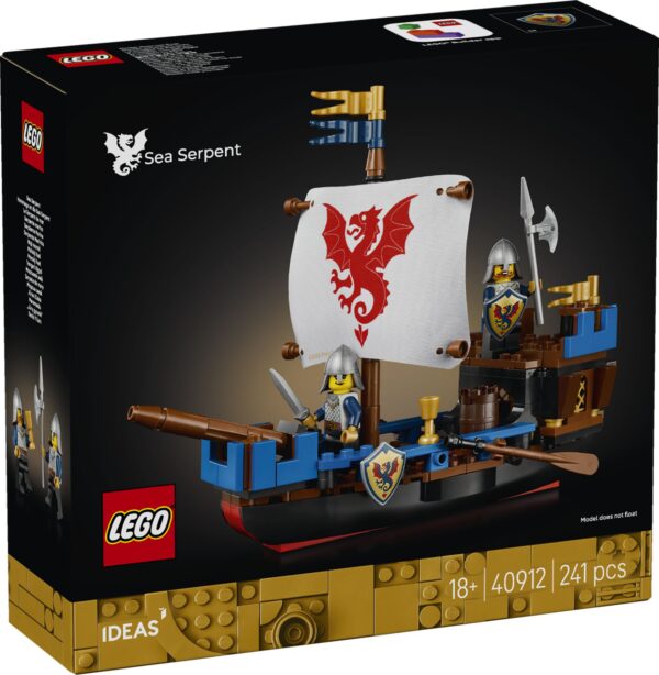 LEGO 40912 Hommage an die Sea Serpent