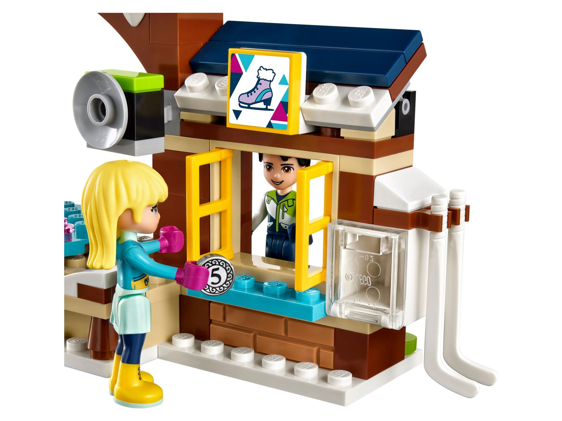 LEGO 41322 Eislaufplatz im Wintersportort – Bild 4