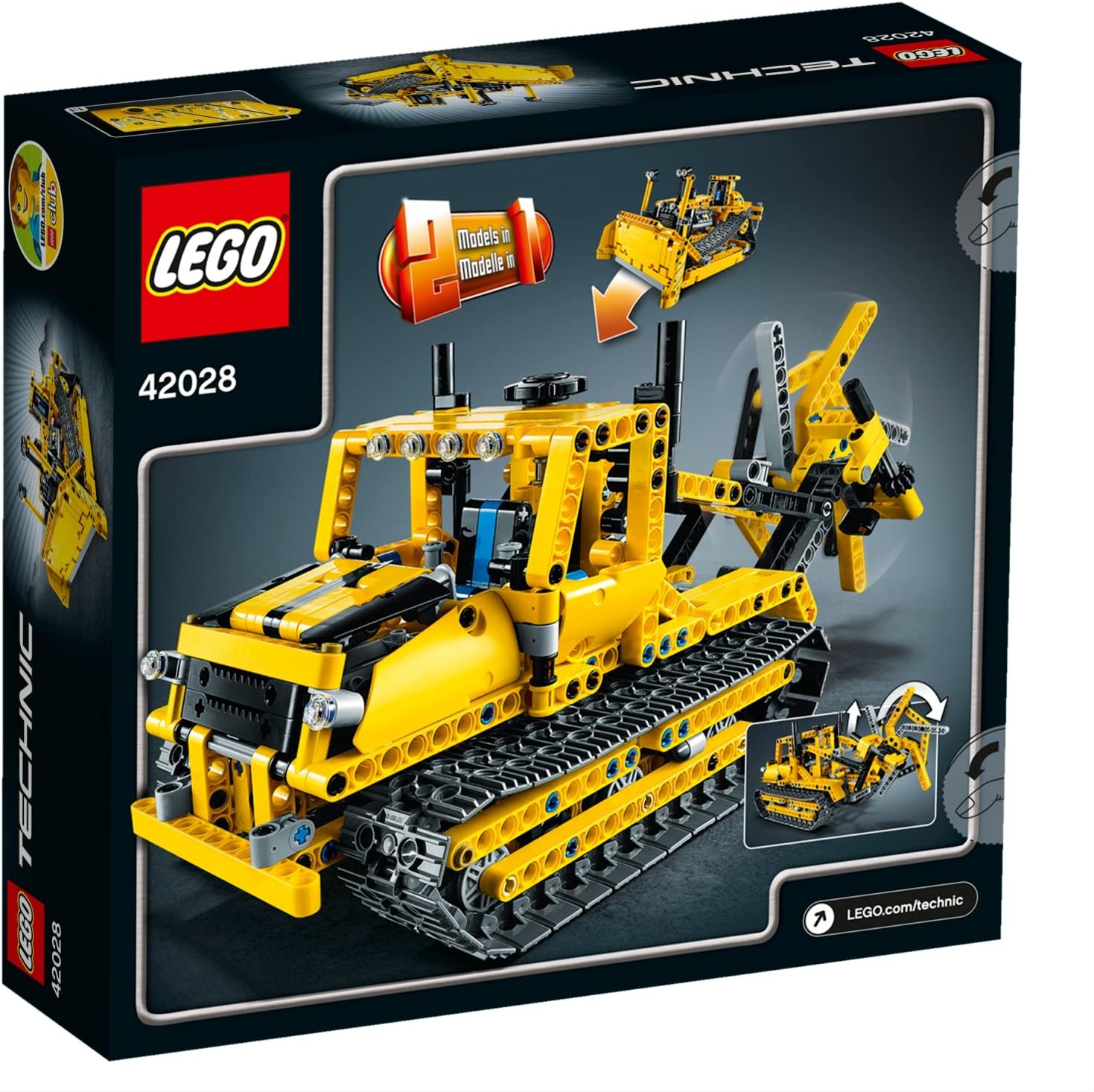 Lego 42028 Bulldozer Legamo