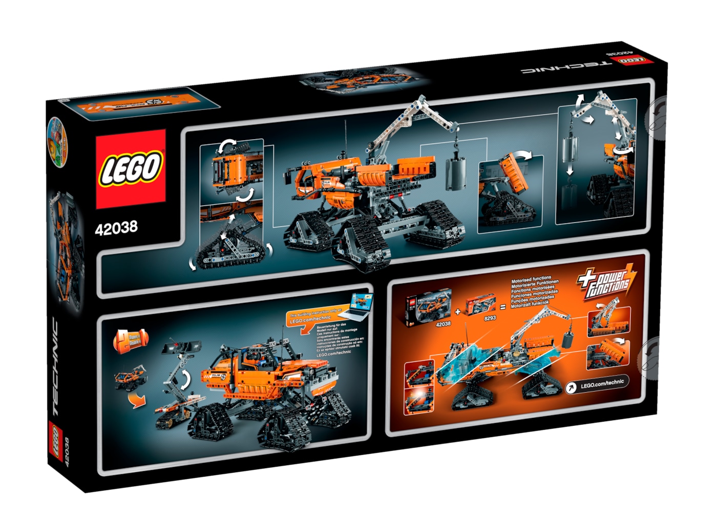 Lego 42038 Arktis Kettenfahrzeug Legamo