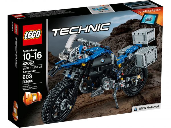 Lego 42063 BMW R 1200 GS Adventure Legamo