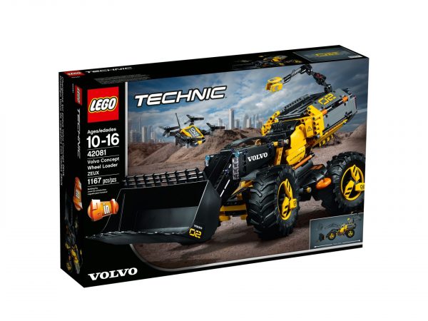 LEGO 42081 Volvo Konzept-Radlader ZEUX
