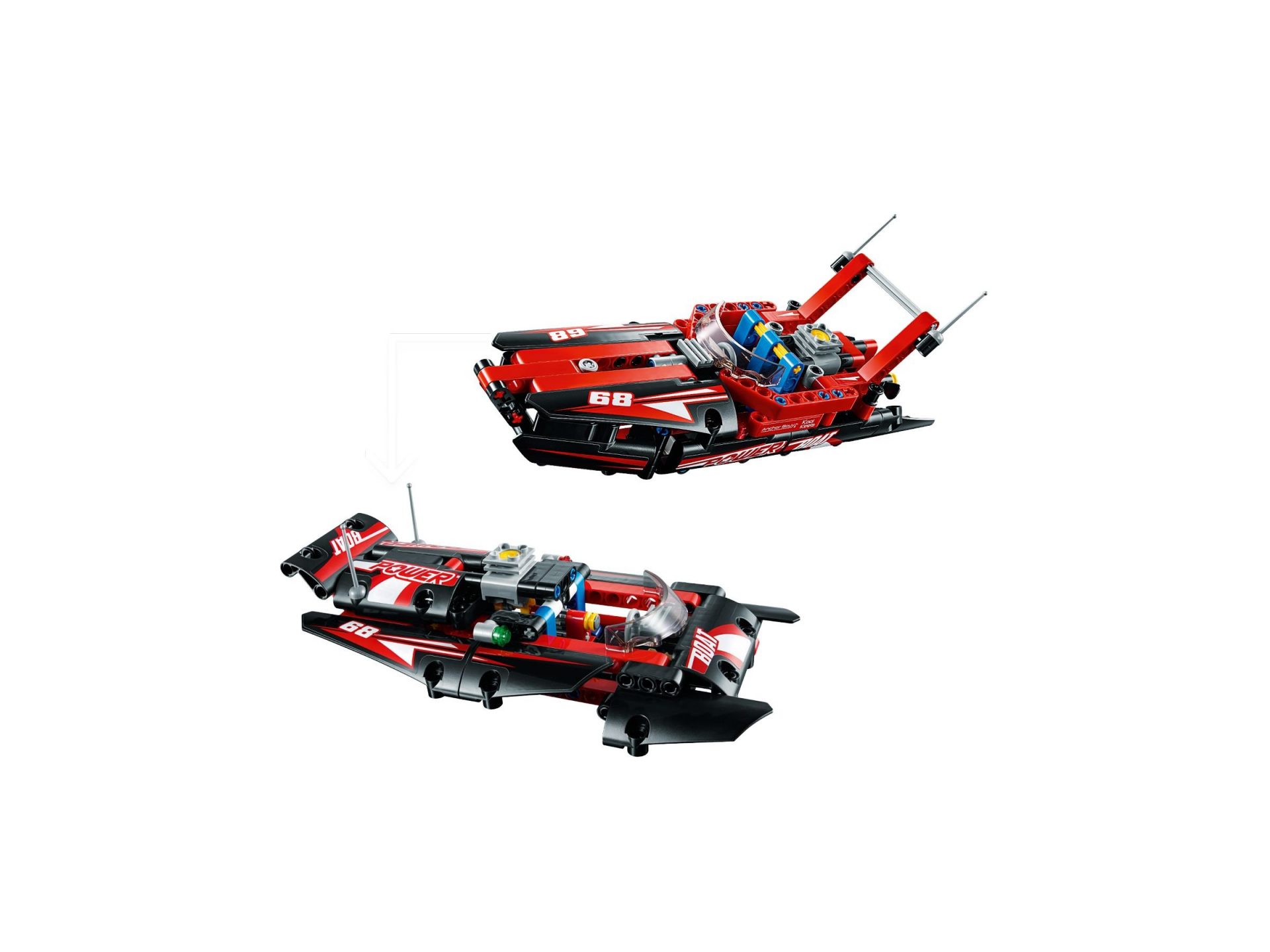 LEGO 42089 Rennboot – Bild 3