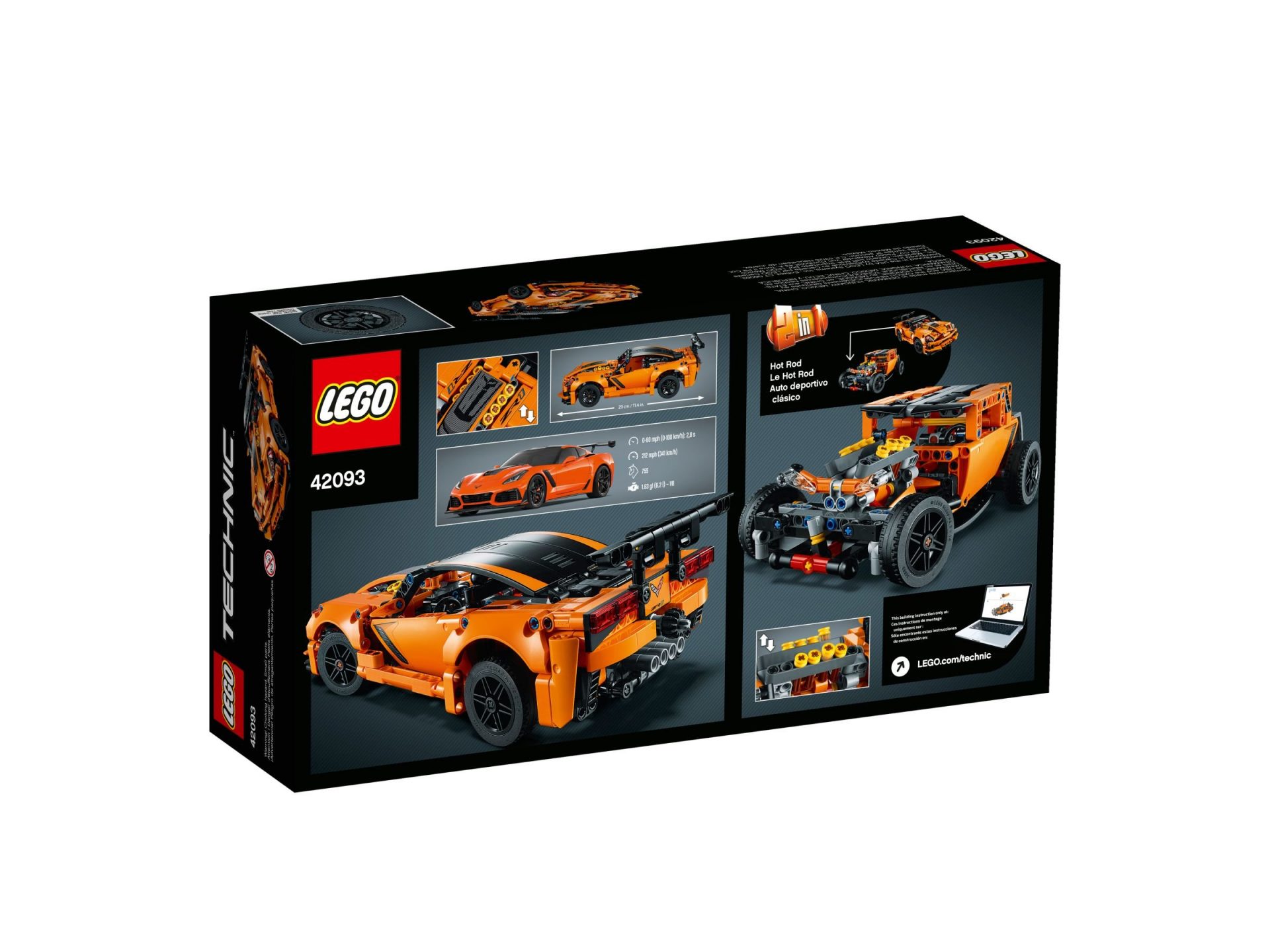 LEGO 42093 Chevrolet Corvette ZR1 – Bild 6