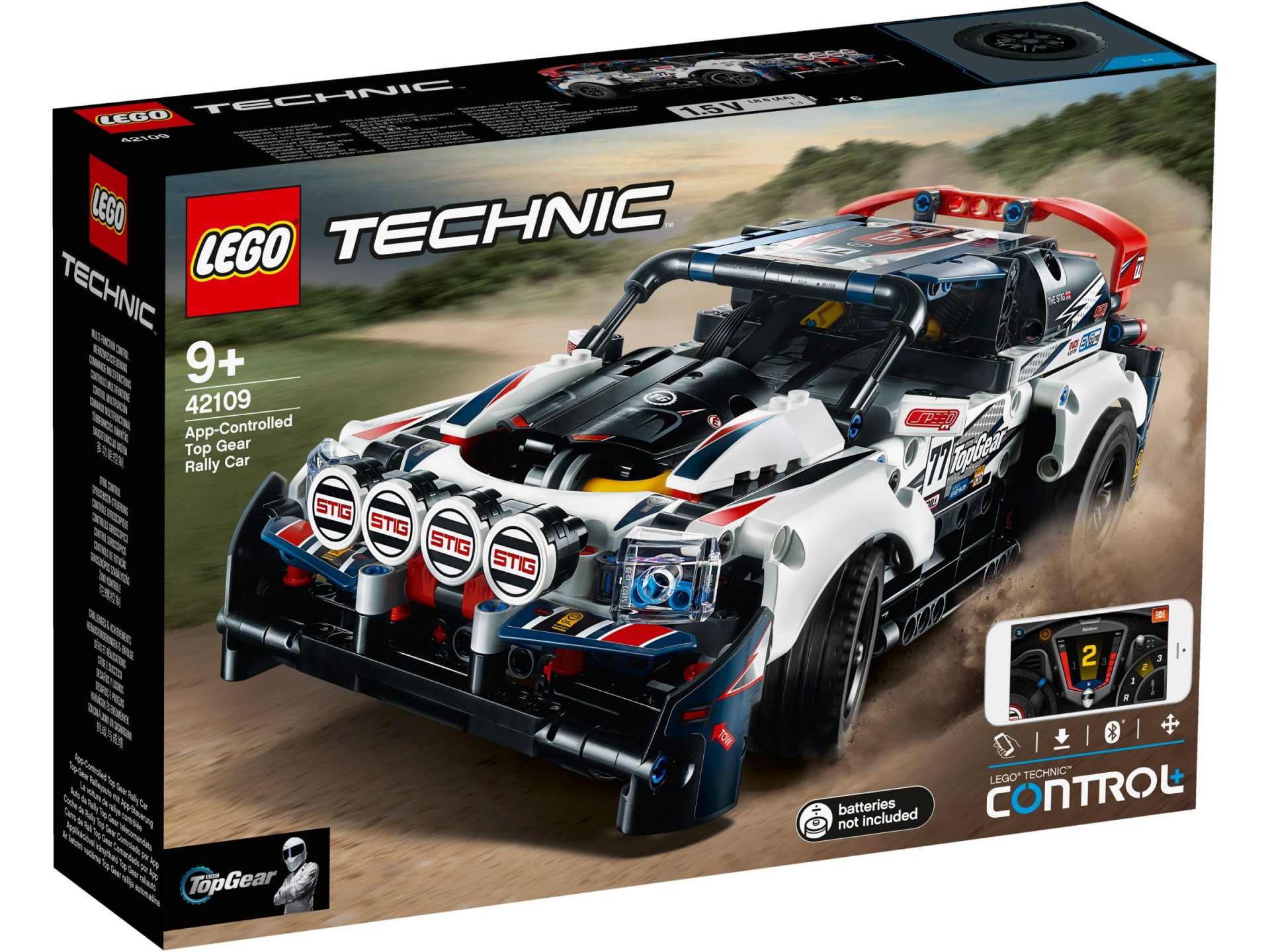 Lego 42109 Top-Gear Ralleyauto mit App-Steuerung legamo
