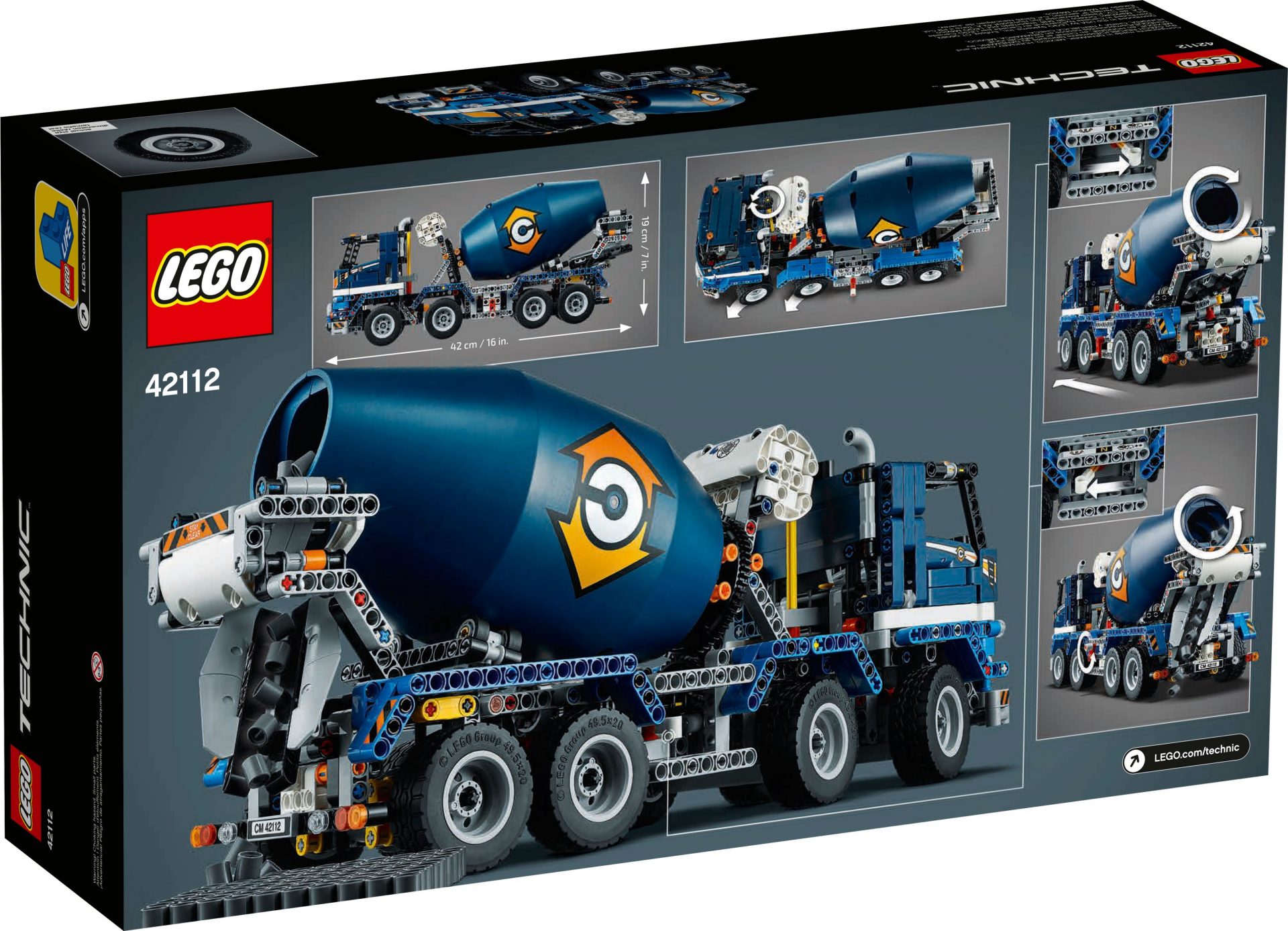 LEGO 42112 Betonmischer – Bild 10