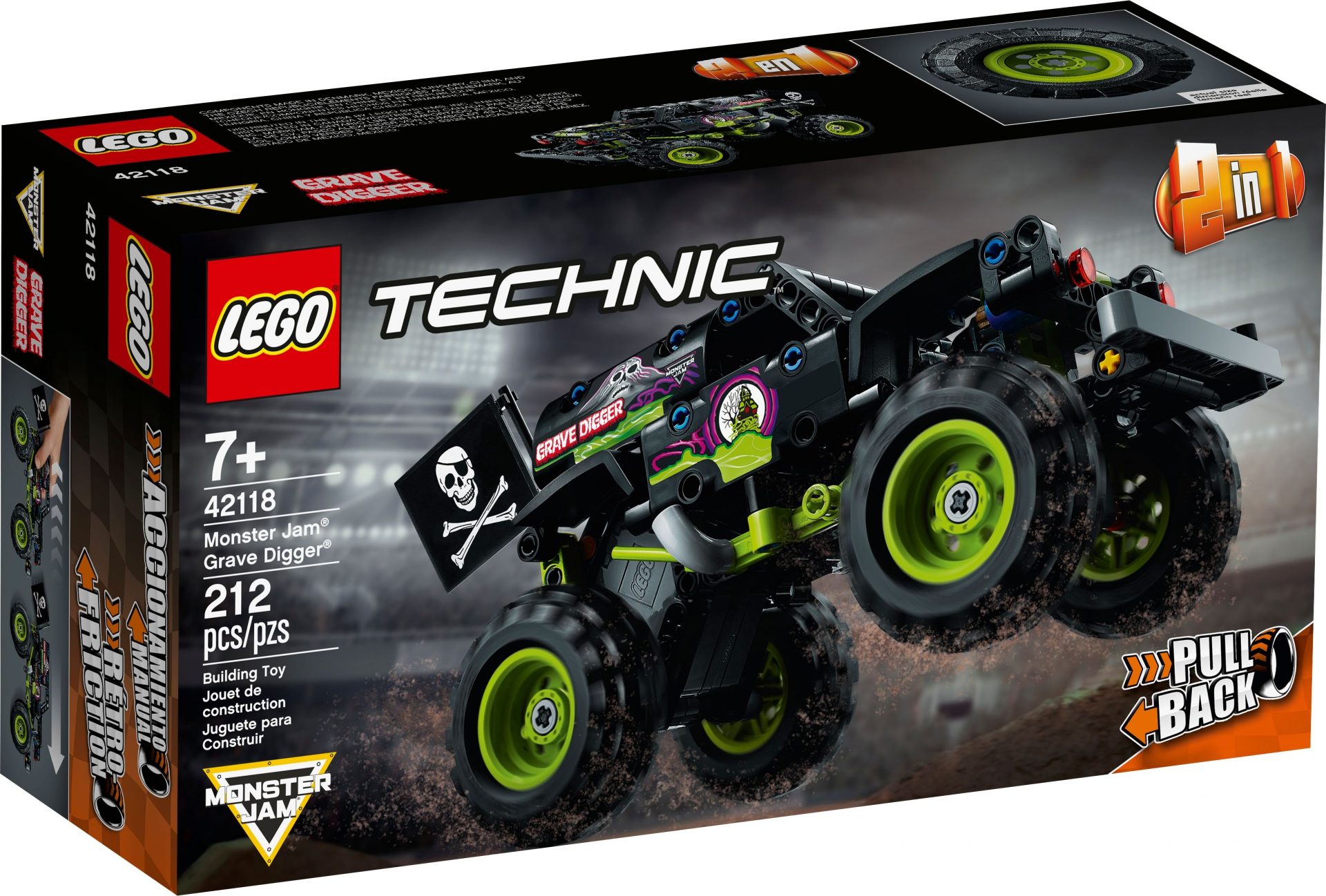 LEGO 42118 Monster Jam Grave Digger