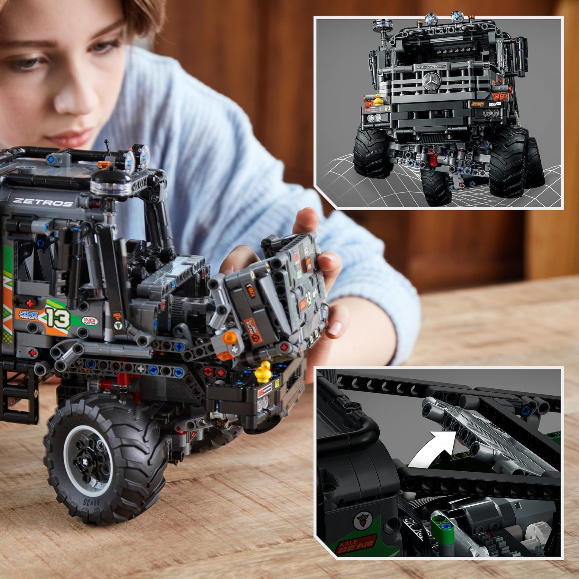 Lego 42129 Mercedes Benz Zetros Offroad Truck