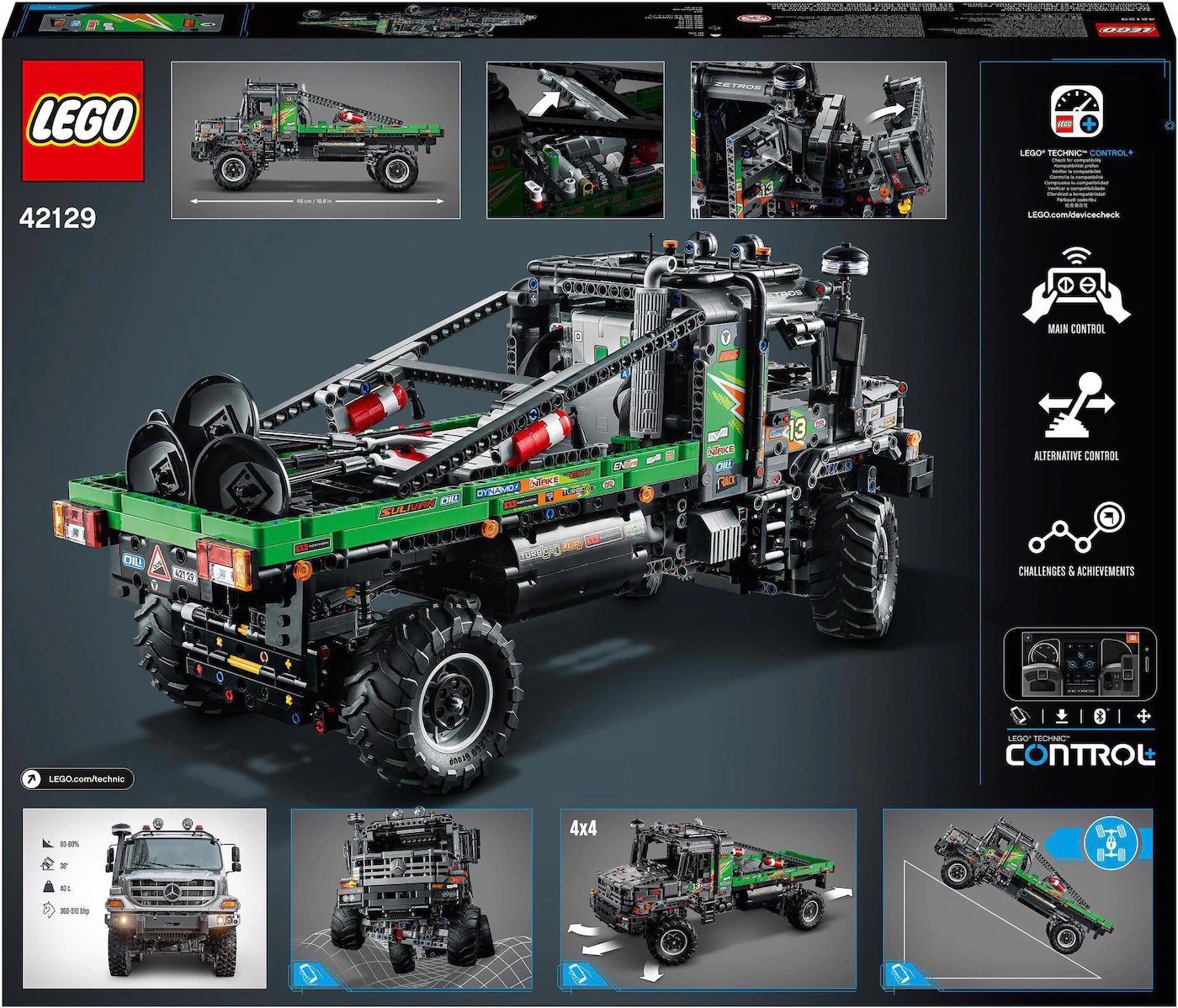 Lego 42129 Mercedes Benz Zetros Offroad Truck