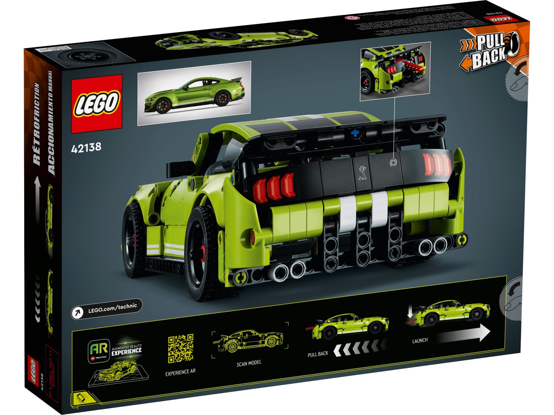 Lego 42138 Ford Mustang Shelby GT500