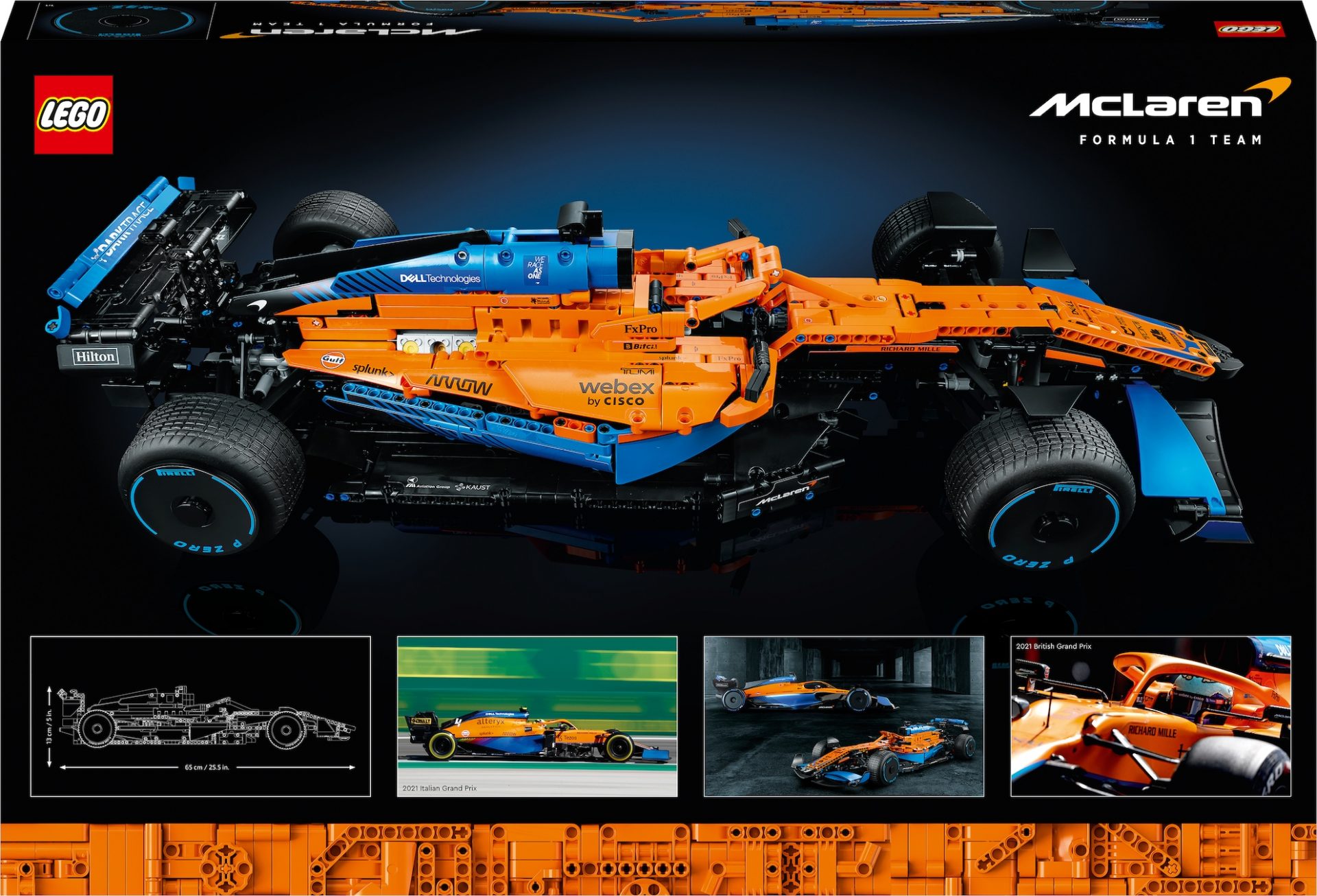 Lego 42141 McLaren Formel 1 Rennwagen Legamo
