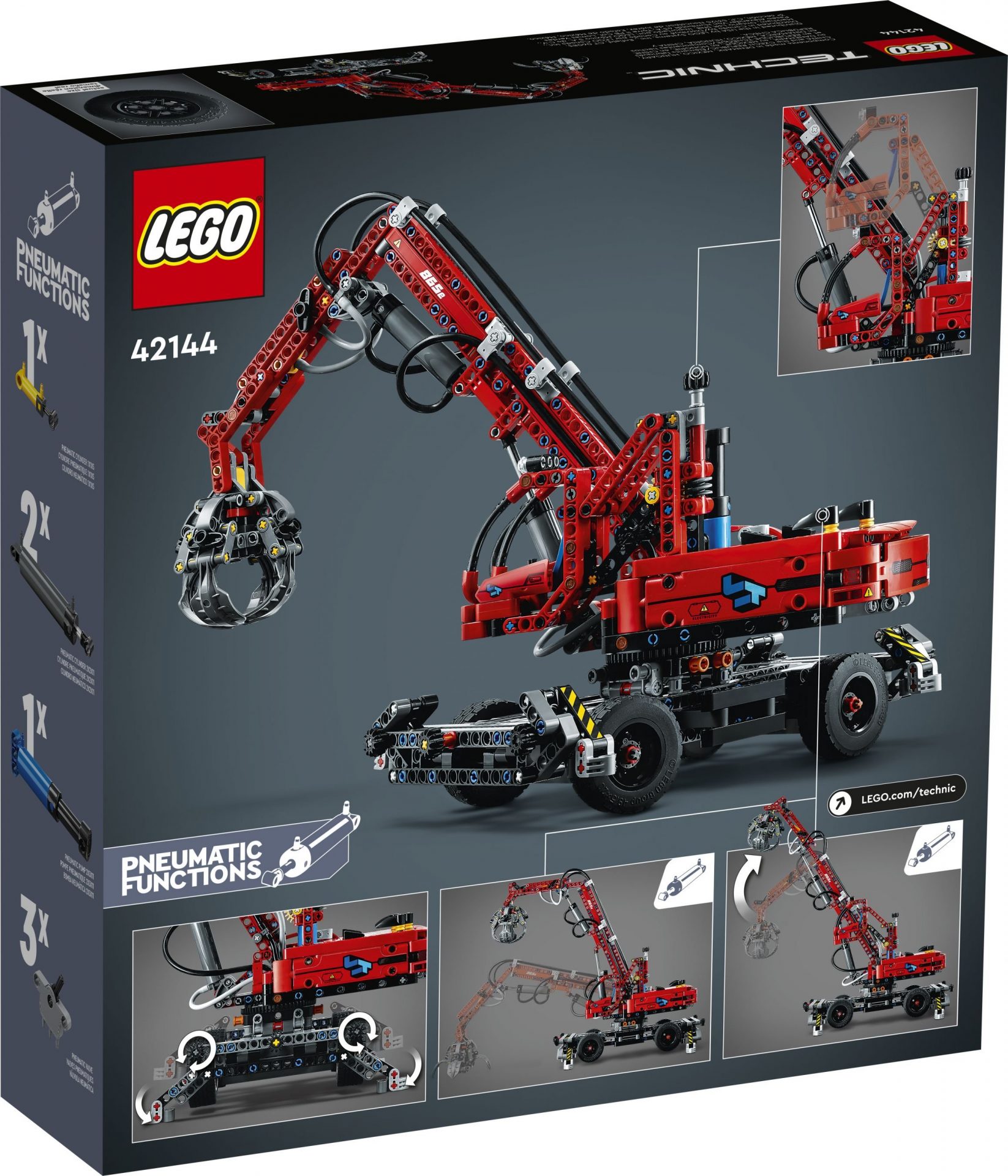 Lego 42144 Umschlagbagger Legamo
