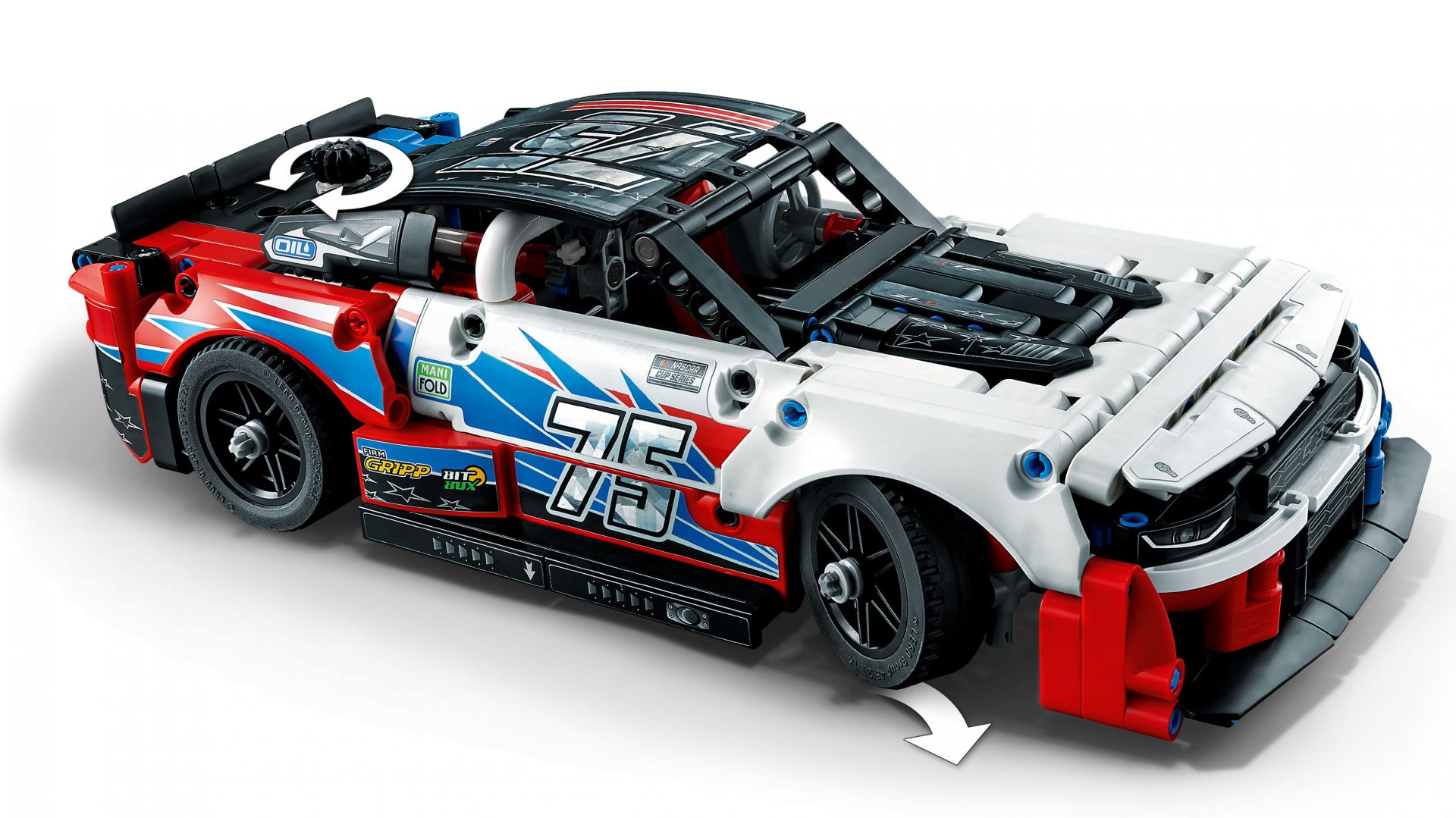Lego 42153 NASCAR Next Gen Chevrolet Camaro ZL1 Legamo