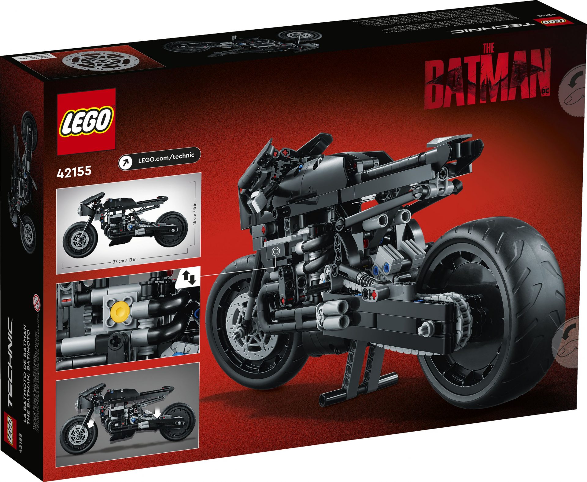 Lego 42155 THE BATMAN BATCYCLE Legamo