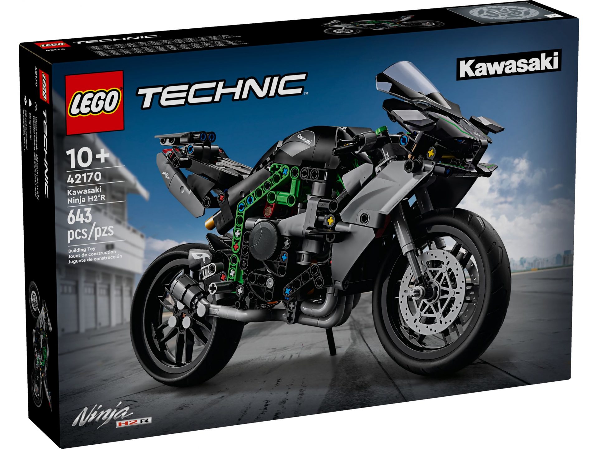 Lego 42170 Kawasaki Ninja H2R Motorrad Legamo