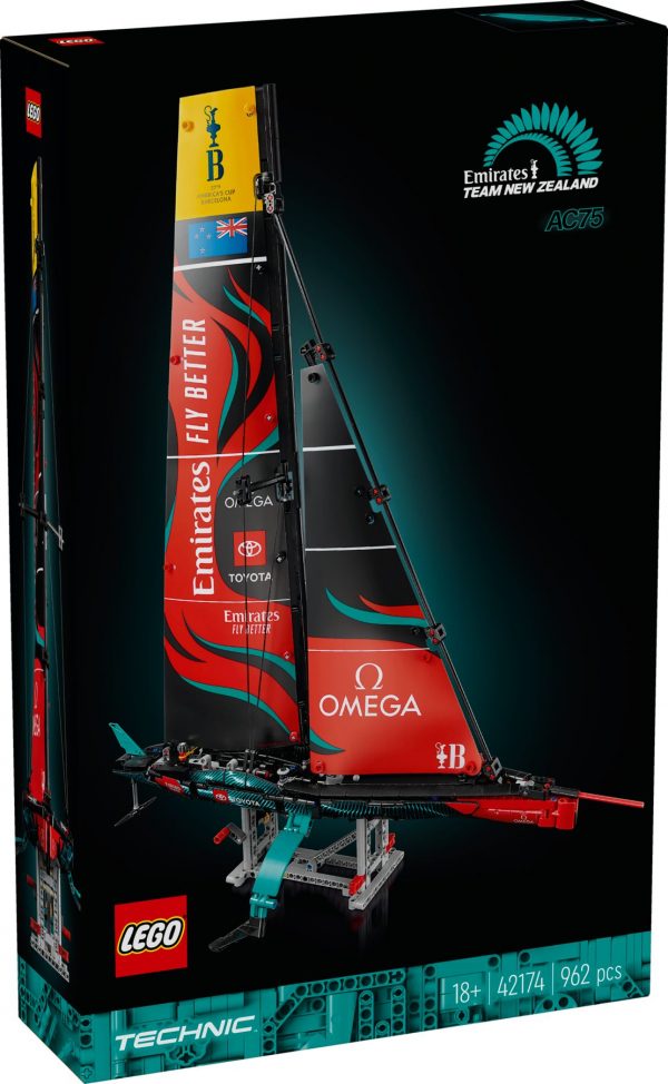 Lego 42174 Emirates Team New Zealand AC75 Rennjacht Legamo