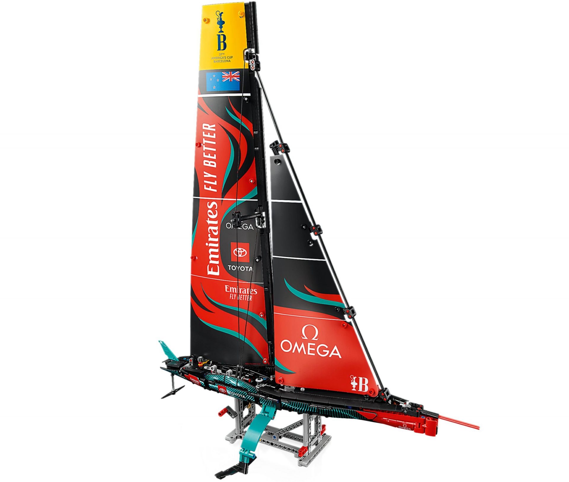 Lego 42174 Emirates Team New Zealand AC75 Rennjacht Legamo