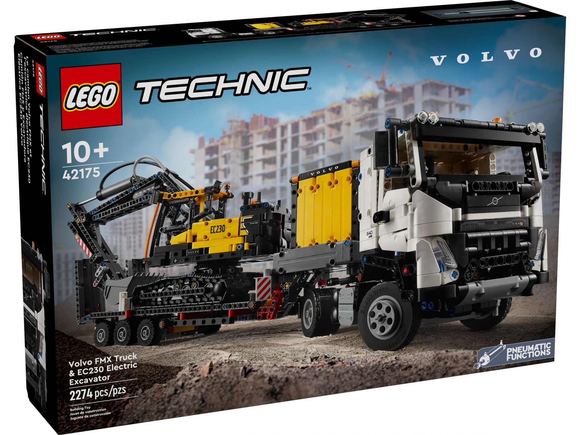 Lego 42175 Volvo FMX LKW Mit EC230 Electric Raupenbagger Legamo