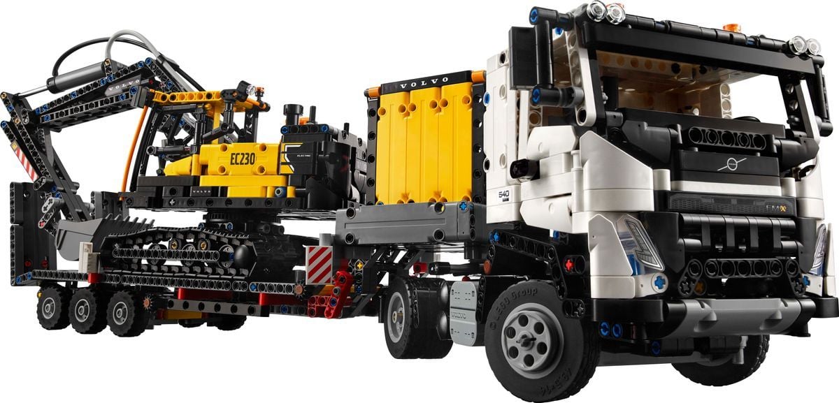 Lego 42175 Volvo FMX LKW Mit EC230 Electric Raupenbagger Legamo