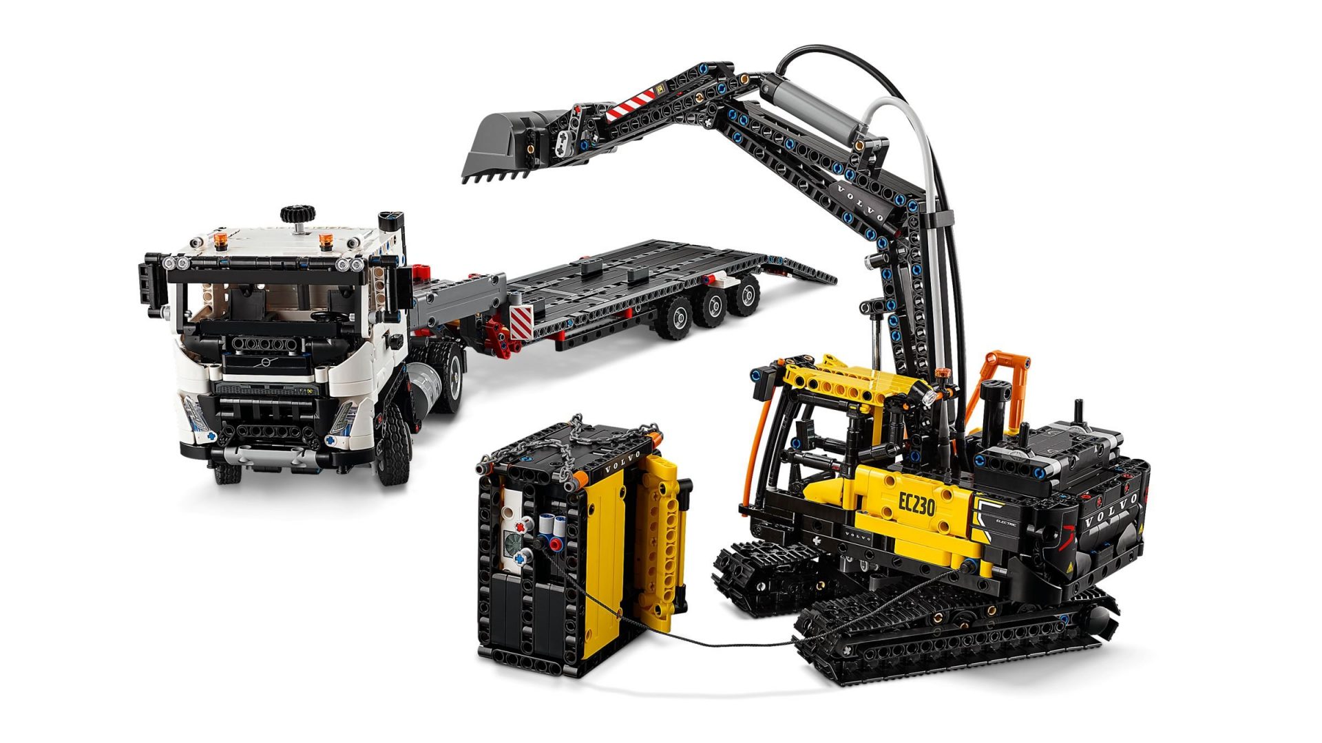 Lego 42175 Volvo FMX LKW Mit EC230 Electric Raupenbagger Legamo
