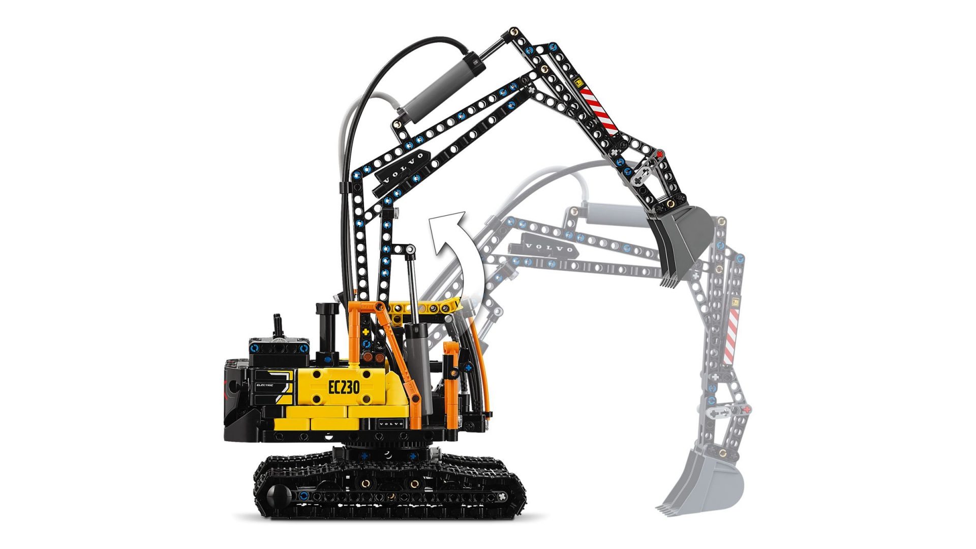 Lego 42175 Volvo FMX LKW Mit EC230 Electric Raupenbagger Legamo