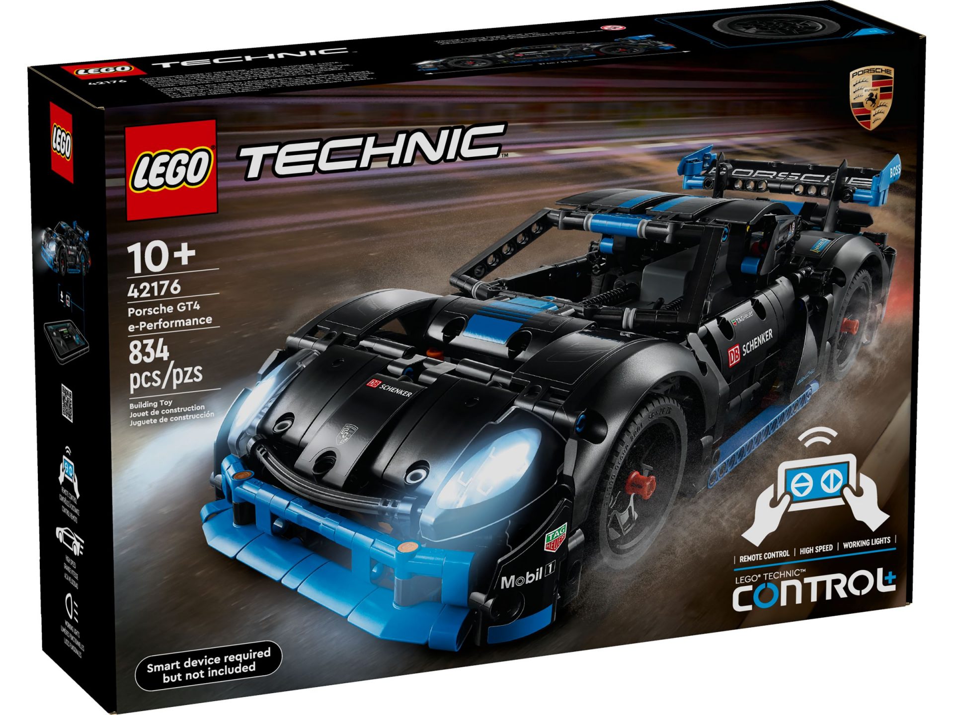 Lego 42176 Porsche GT4 E Performance Rennwagen Legamo