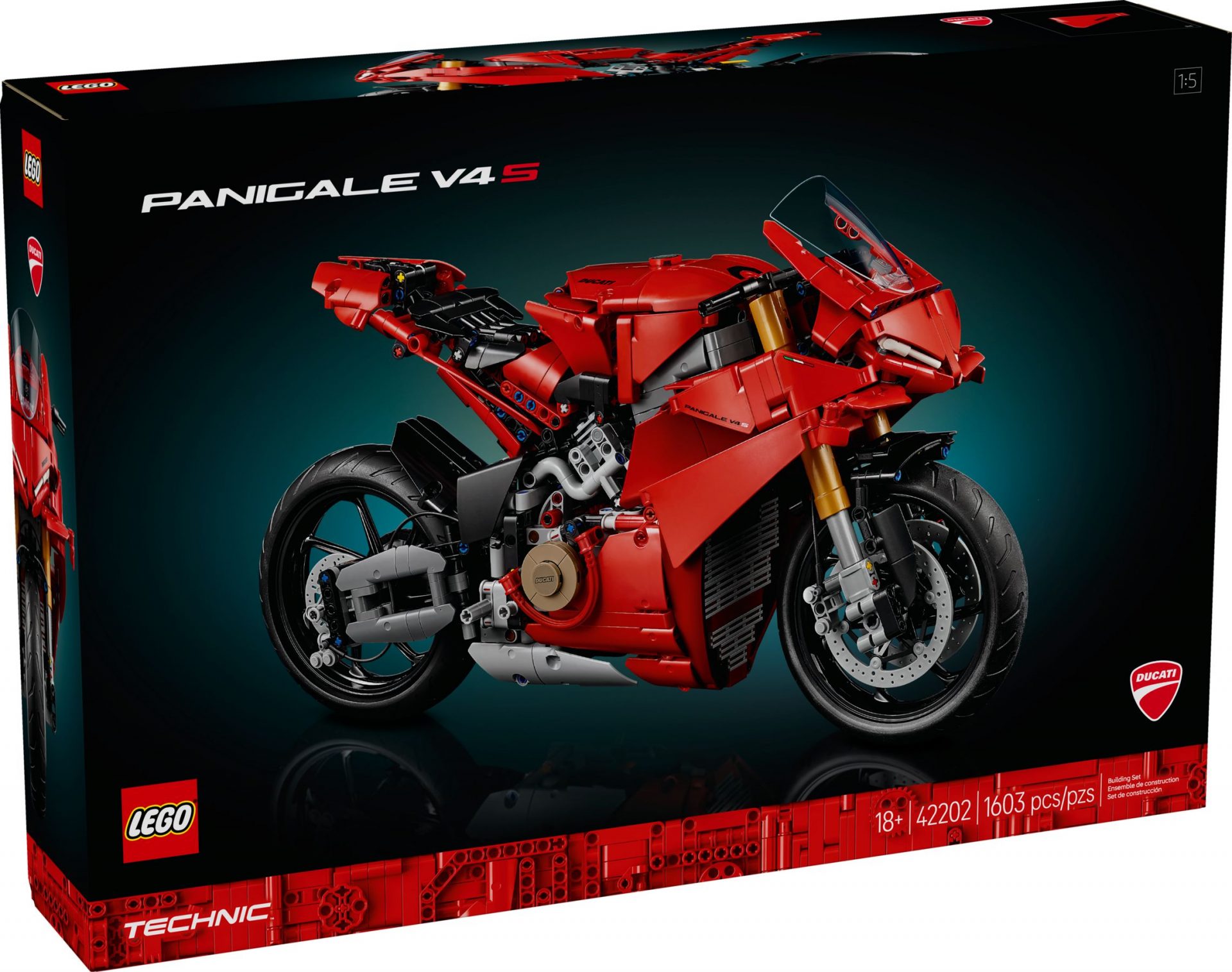 LEGO 42202 Ducati Panigale V4 S Motorrad