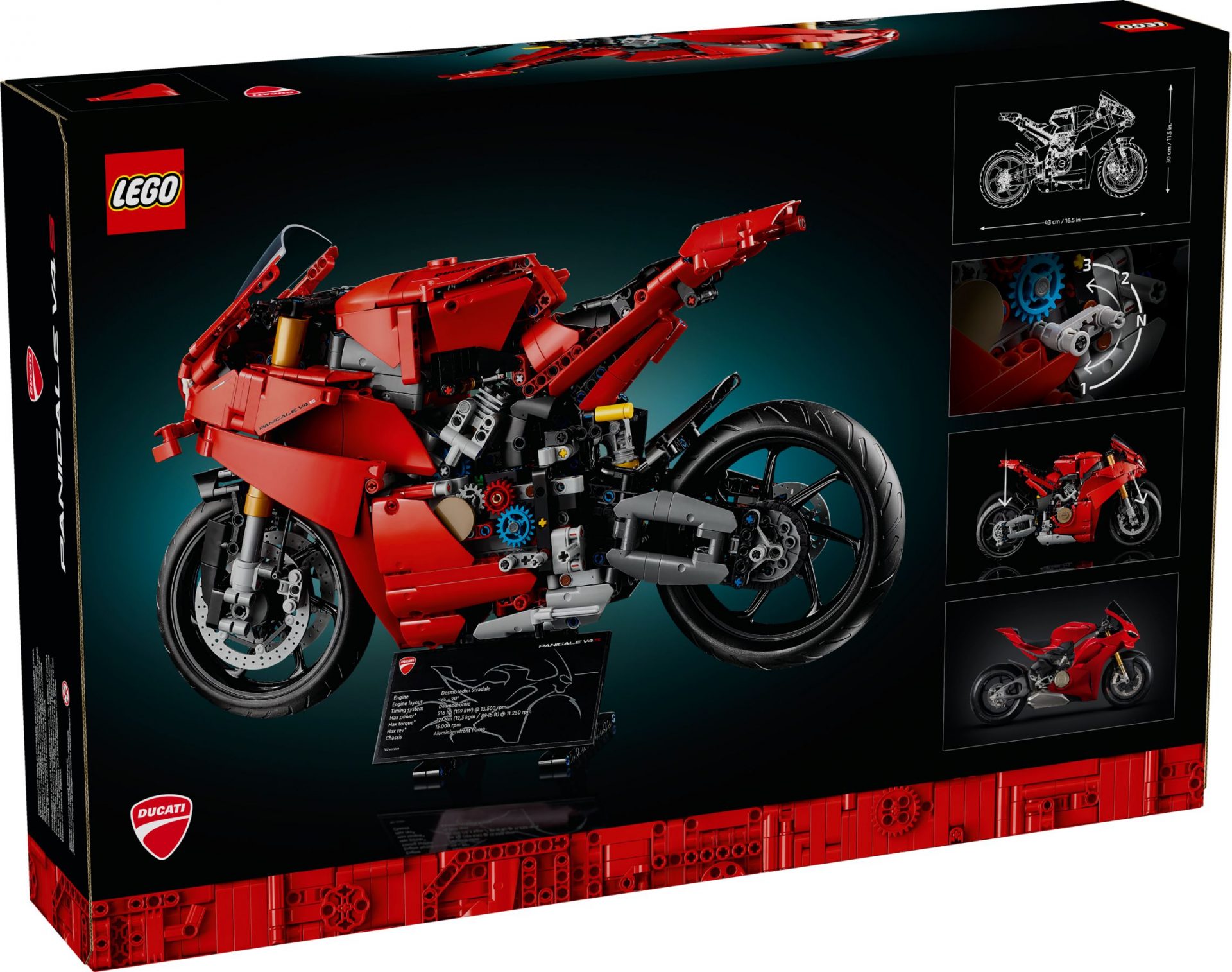 LEGO 42202 Ducati Panigale V4 S Motorrad – Bild 11