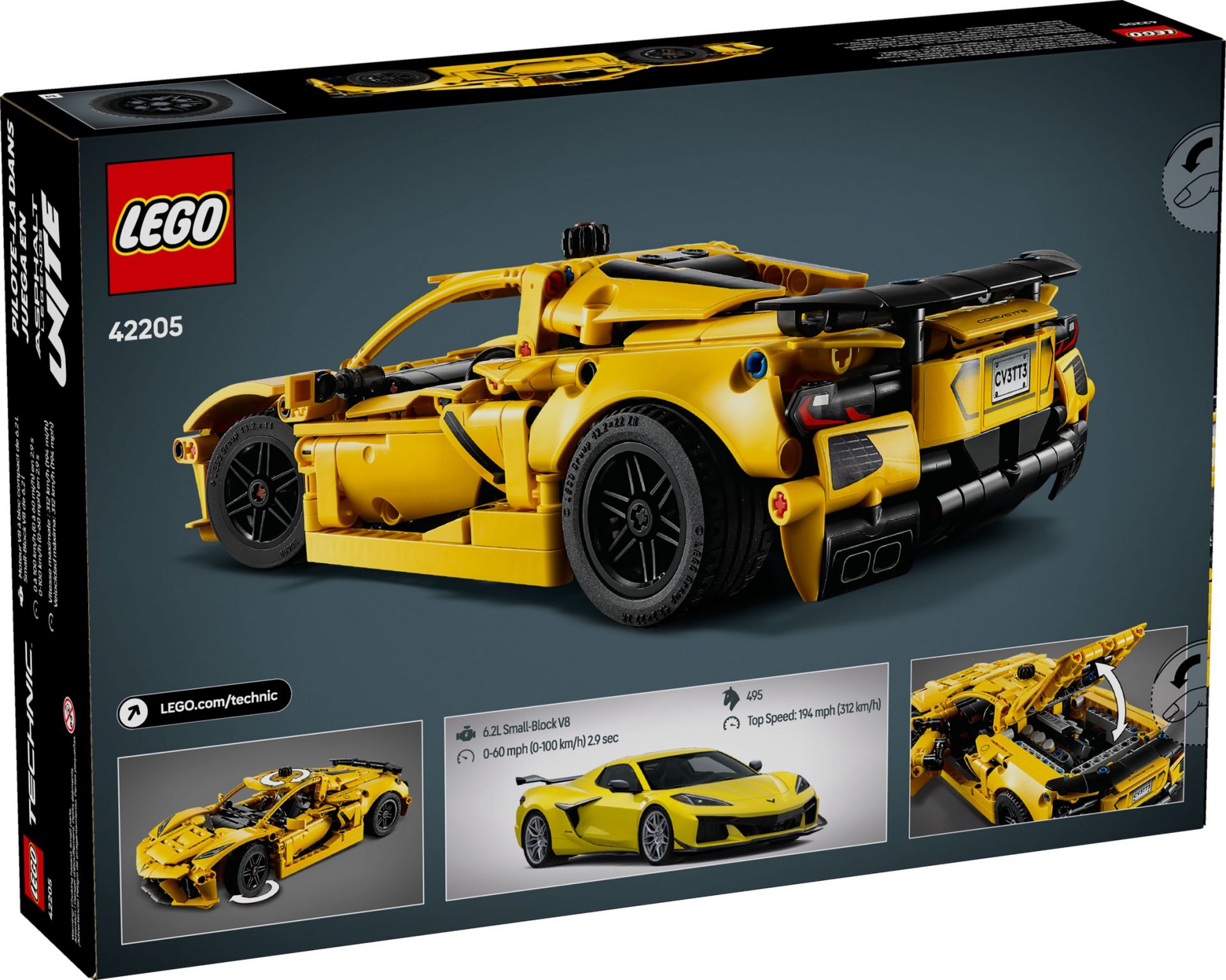 Lego 42205 Chevrolet Corvette Stingray