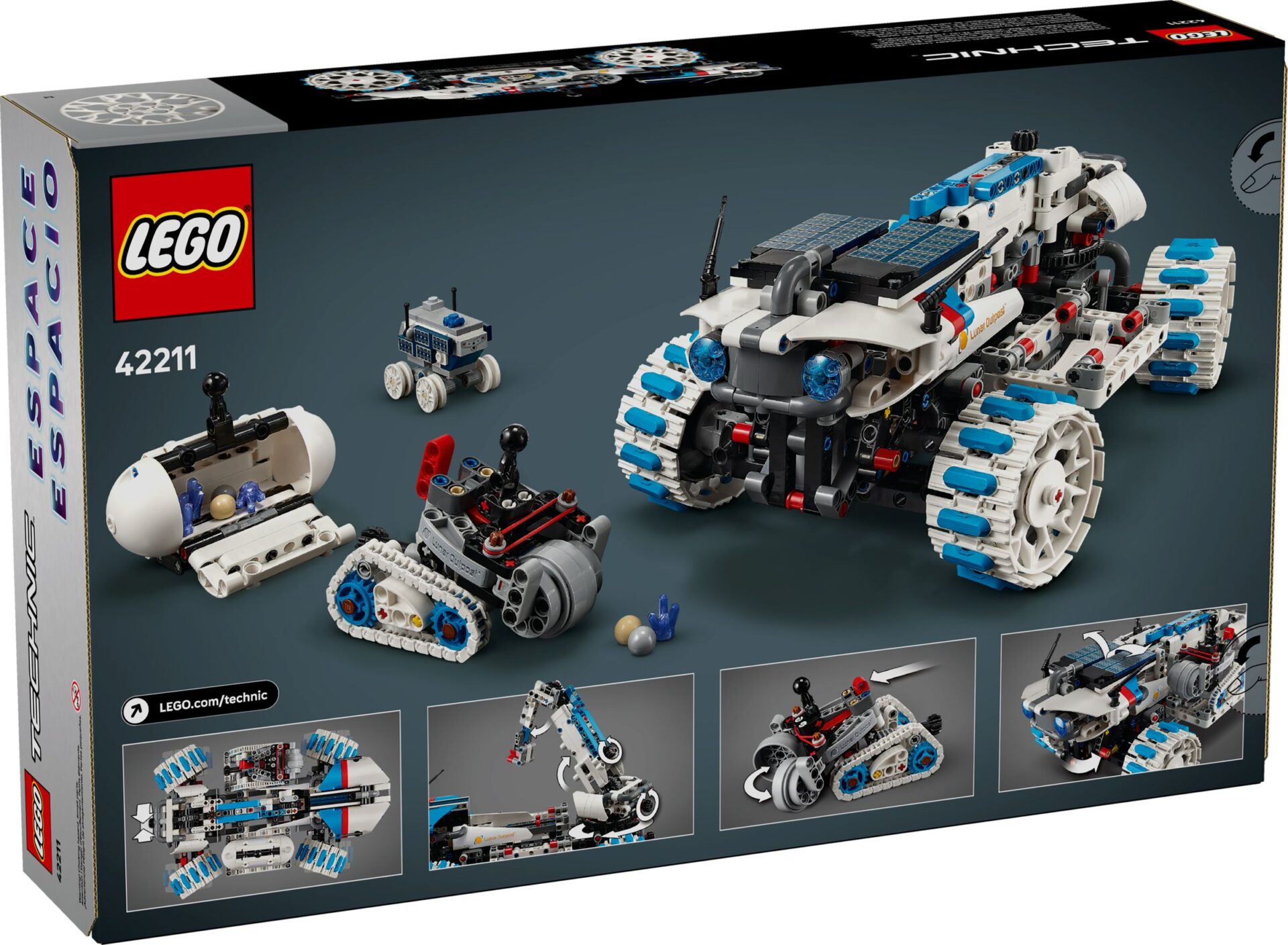 LEGO 42211 Lunar Outpost Mondrover-Raumfahrzeug – Bild 12