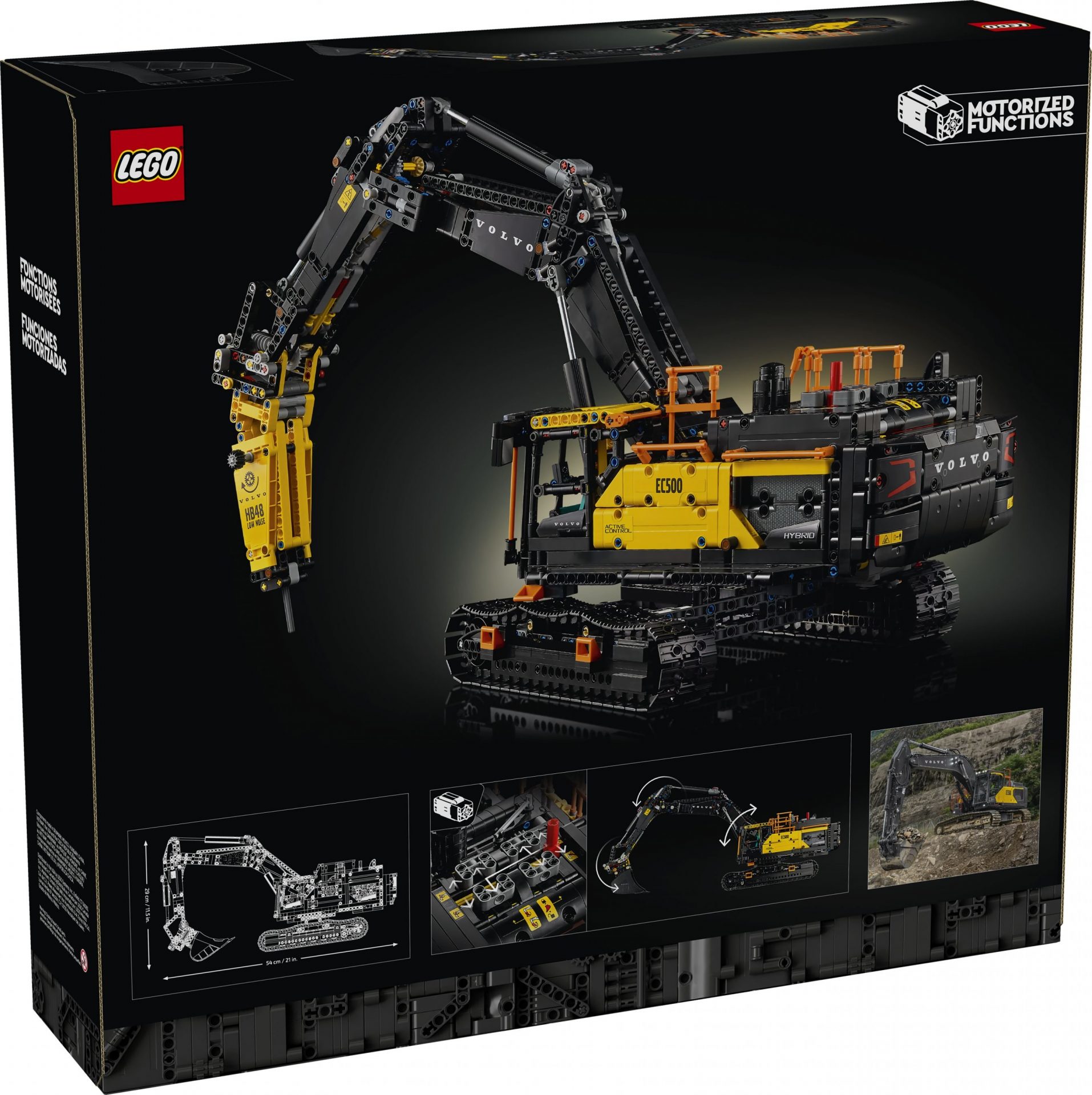 LEGO 42215 Volvo EC500 Hybrid Bagger – Bild 10